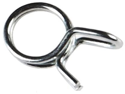 2X FASCETTA CLIP STRINGITUBO benzina filtro Ø7,5mm METALLO molla morsetto tubo