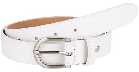 MIRROSI Ledergürtel Damen Herren Gürtel, Made in Italy, 3cm breit