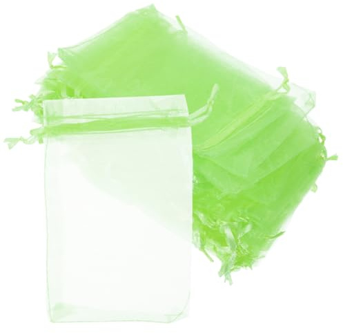 BESTonZON 50 Piezas Bolsas de Protección de Jardín Bolsas Cordón Árboles Frutales y Cultivos Color