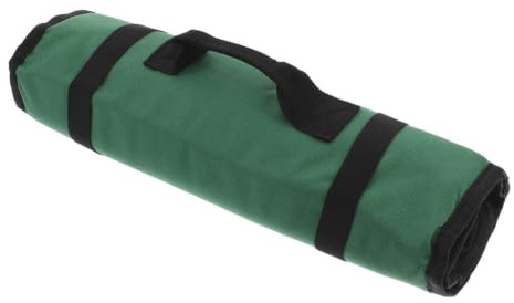 POPETPOP Trousse à Couteaux Multiples Compartiments et Poignée avec Grosse Capacité Cuisine Professionnelle en Tissu pour Usage Extérieur et Camping