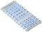 Fripac-Medis Bigoudis LW 1K Court Gris/Bleu 13 mm 10 Pièces