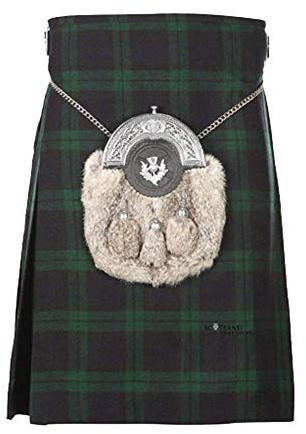 Reloj Negro 5 Patio Acrilico Kilt - Multi, 48 Inch