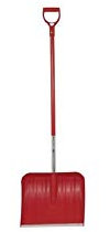 WOLF-Garten multi-star® Kunststoff-Schneeschaufel SN-M 42 / Aluminium-Stiel mit D-Griff ZM-AD 120; 1164080
