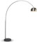 Qazqa Booglamp XXL - Lampada da terra arco Moderno - 1 luce - L 1700 mm - Acciaio - Moderno - Soggiorno