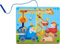 HABA Magnetspiel Auf der Baustelle Spiele ab 2 Jahren - Magnetspiel Labyrinth für Zuhause und Unterwegs - Baustellenmotiv mit Bagger und Kran 303418
