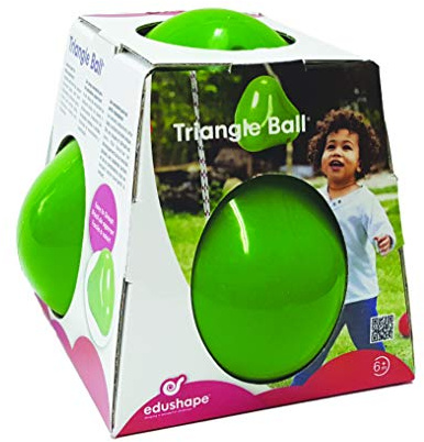 Edushape Wobbles Sensory Ball. 18 cm Easy Grip, Easy to Catch Pyramid Wobbly Massage Ball. ADHD Anxiety Relief. Baby Sensory Ball for Toddlers. BPA Free. Suitable for Boys & Girls 6 months +