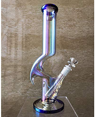 REANICE Bong Glas 14mm Hookah Percolator Wasser Vork?¡ì1hler ?berzug 30cm Alien Wasserpfeife Chillum Bongs ?- ¡