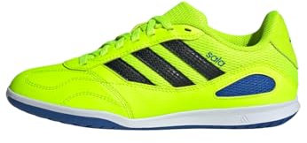 adidas Performance Super Sala III IN Kids Weiß gelbschwarzblau, 35 Kinder
