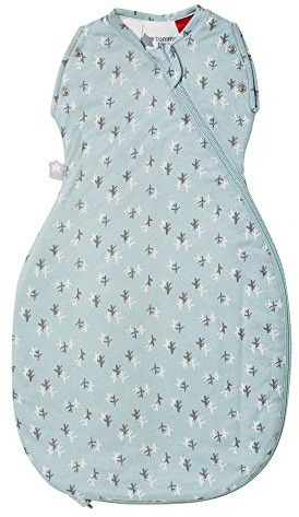 Tommee Tippee 491378 Tommee Tippee Babyschlafsack, The Original Grobag Snuggle Schlafsack,3-9m, 1.0 Tog, Schatz-Bäume, mehrfarbig
