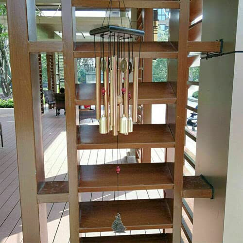 chixia Klangspiel Metall Windspiel Windharfe Feng Shui Outdoor Haus Gartendekoration