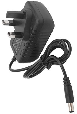 Bnineteenteam 16.8V 1A Lithium Battery Charger, UK Plug AC Adapter with LED Indicator for Li-ion Batteries, 100-240V Input, Overload/Short Circuit Protection (PC Fire-Resistant Shell)