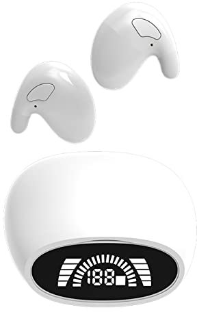 Mini Kopfhörer Bluetooth unsichtbar kabellose Kopfhörer mit Geräuschunterdrückung Schlafkopfhörer Noise Cancelling in Ear Kopfhörer für kleine Ohren zum Schlafen Wireless Sleep Earbuds Headphones