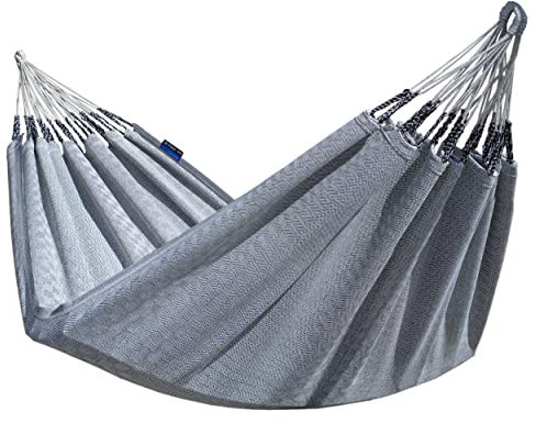 Potenza Outdoor Medelin Hängematte 230x 160 cm, Belastbarkeit bis 200 kg I Boho Doppelhängematte XXL