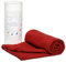 K.A.O.S by T&M Premium Musselin Babydecke/Kuscheldecke/Musselintuch in Rot - Rotes Handtuch Geburt - 120x120 cm - 6-lagig - 100% Baumwolle - Geschenk zur Geburt Junge Mädchen