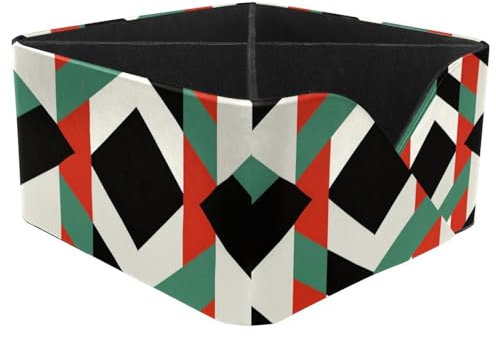 Stiftehalter für den Schreibtisch, Stifteetui, Make-up-Pinsel-Boxen für Schule, Studenten, Büro, Damen, Teenager, Mädchen, Jungen (bunter Buckstein-Druck)