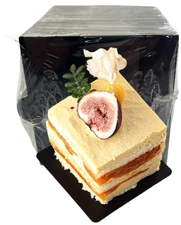 200 mini tablas para tartas, bases cuadradas para tartas, bandeja de exhibición de postres para cupcakes, un centro de mesa en una mesa de postre, rebanadas de pastel, cupcakes, golosinas, pastel de