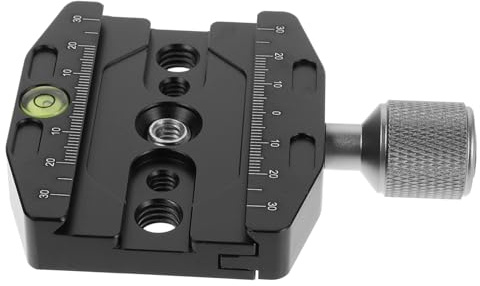 Artibetter Abrazadera con Placa De Liberación Rápida Soporte De Montaje Adaptador Multifunción