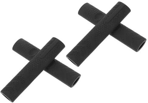 FUNOMOCYA Cubiertas Protectoras de Palanca de Freno de Silicona Negra para Bicicleta de Montaña y Carretera Fundas Antideslizantes de Gel Duraderas para Manillar de Freno