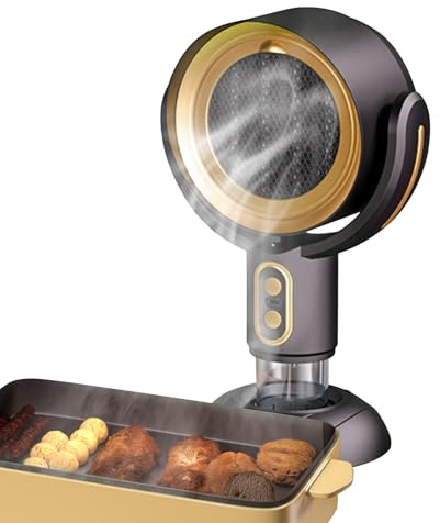 Cappa da cucina da tavolo – Cappa da cucina da tavolo retrattile, ventola portatile a ioni negativi, scarico da compatto, ventilazione per barbecue interno, purificatore | Rimozione