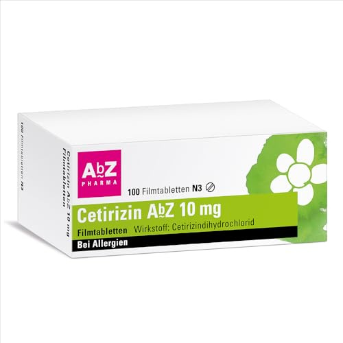 Cetirizin AbZ 10 mg Filmtabletten, 100 St. Tabletten | Bei Allergien