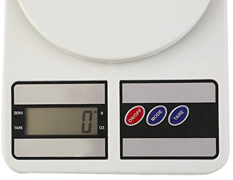 TEMPO DI SALDI Bilancia Digitale Da Cucina Elettronica Lcd Tasto Tara Casa Pesa Da 1 Gr A 7 Kg