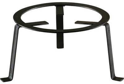 La Ideal Redondo Soporte De Hierro Forjado, Negro, 110 cm