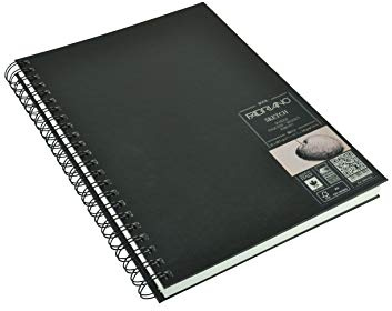 BLOCCO SCHIZZI SKETCH BOOK SPIRALATO 21x29,7 GR.110 FG.80