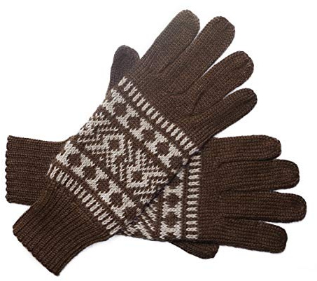 Posh Gear Alpaka Handschuhe Guantofigura Fingerhandschuhe Damen Herren aus 100% Alpakawolle