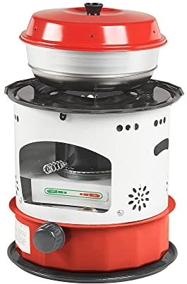 Compass Petroleum Kocher - 5,2L Tank I Einstellbare Hitze I Stabil & robust I Ideal für Autarkes Kochen | Leichter Transport