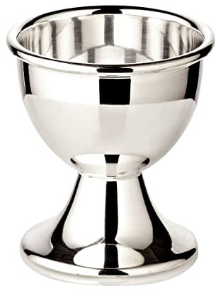 SWEET HOME Huevera en Metal Plateado cod.TA02050SP cm 5h diam.5 by Varotto & Co.
