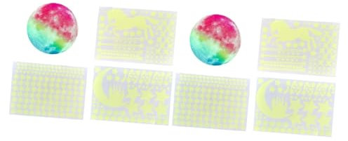 Abaodam 2stücke Regenbogen Wandtattoos Fluoreszierende Einhorn Wandsticker Für Kreative Fensterdekoration Selbstklebende Wandaufkleber Für Mädchenzimmer Und Wohnzimmergestaltung