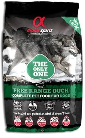 Alpha Spirit Ente Trockenfutter für Hunde (3 kg)
