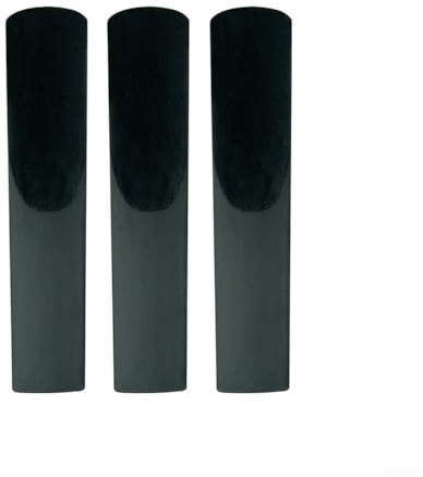 ARMYJY Premium Harz-Kunststoff-Saxophon-Blätter, einfach zu bedienen, Beste für Wahl für Klarinette und Sopran-/Alt-/Tenorsaxophon (Tenorschwarz)