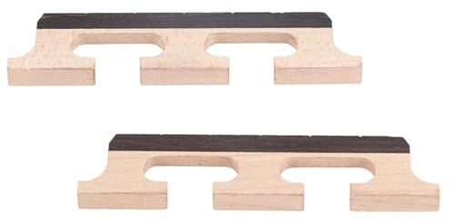Banjo-Brücke, 4 Saiten, Banjo-Brücke, 5 Saiten, Breit, 10 X 4 X 1, 2 Stück, Ha02, 5 Saiten, Palisander, Banjo-Brücke, Holzzubehör