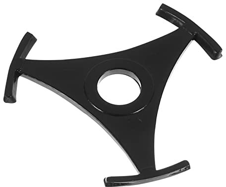 DOITOOL Adattatore Per Dischi in Vinile Lettore Foro Realizzato in Materiale Plastico Ecologico Resistente e Duraturo Uso Struttura Stabile e Superficie Liscia