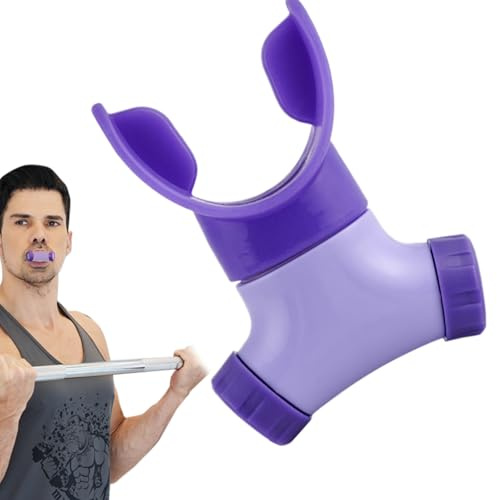 Entrenador De Respiración,Entrenador Muscular Respiratorio - Ejercitador Respiratorio Ajustable, Equipo de Fitness para Natación, Ciclismo, Correr, Deportes y Canto