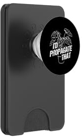 I'D PROPAGATE THAT Monstera Deliciosa Plant PopSockets PopWallet for MagSafe