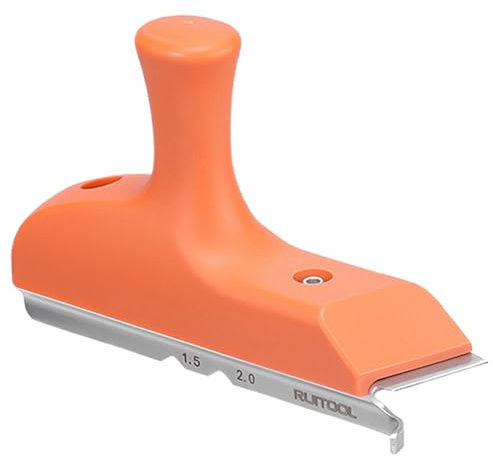 Coupe-bordure pour bois léger et ergonomique 200 g pour meubles, sol, atelier, empêche l'effilochage et le délaminage, précision manuelle