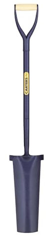 PDL – Pegdev - Carters Professional Newcastle Drainer Grafter Post Digging Shovel Spade - Heavy-Duty Steel Construction.