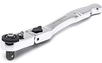 GEARWRENCH 1/4 Drive 72 Tooth Quick Release Locking Flex Slim Head Ratchet, 6 - 81025