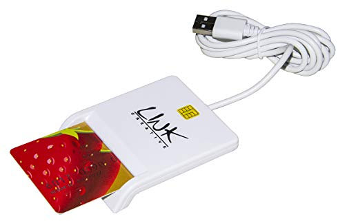 LINK LKCARD02 LETTORE SMART CARD USB 2.0, Bianco