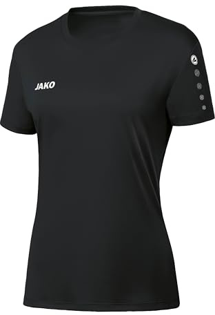 JAKO Damen Trikot Team Damen (Kurzarm), Schwarz, 38