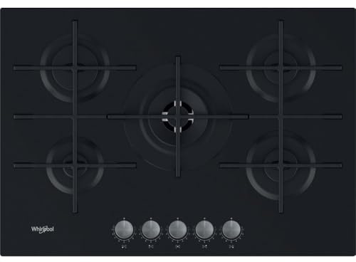 WHIRLPOOL Piano cottura a gas AKWL728/NB, nero