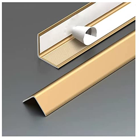 eckschutzprofil eckschutzkanten Metall Eck-Schild für Mauern, Gold Selbstklebend, Wasserdicht Eckschutz Kantenschutz für die Sicherheit Von Kindern, Wand Ecke Kantenschutzstreifen, Zuschneidbar(25mm W