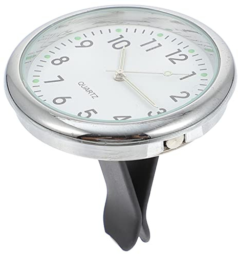 WOFASHPURET 1 Juego Reloj De Coche Adhesivo Mini Luminous Para Tablero Reloj Digital De Vehículo Práctico Y Duradero Con Números Claros Para Automóviles