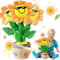KBIBCK Cactus Qui Danse et Répète, Cactus Parlant, Cactus Dansant, Cactus Chantant, Jouet en Peluche Cactus, Cadeau pour Garçons et Filles (Chant 200+Danse+Enregistrement+Éclairage)