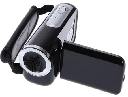 NUOBESTY Caméra Vidéo Numérique Légère en Plastique 16mp Interpolation Portable Écran 2 Pouces Zoom Numérique 16x sans Batterie pour Vlog et Enregistrement Vidéo