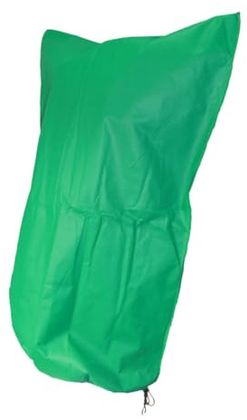 DIYEAH Housse de Protection pour Plantes Non Tissé Verte Couverture Respirante Imperméable Antigel pour Arbres et Fleurs Ajustable avec Cordon Protection Hiver Jardin Public et