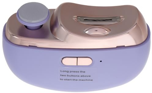 Gogogmee Coupe-ongles Électrique Automatique avec Lumière Led Rechargeable Usb Poignée Ergonomique en Plastique Facile à Utiliser Sécurité pour Bébé et Garçon et Filles