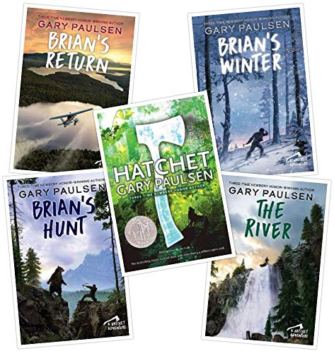 Complete Hatchet Set: Hatchet, The River, Brian's Winter, Brian's Return, Brian's Hunt (5 Books)